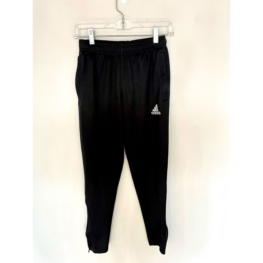 Adidas black sports pant size small